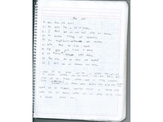 Cuaderno de trabajo. 