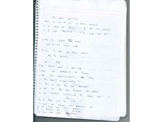 Cuaderno de trabajo. 