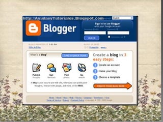 BLOGGER MANUAL