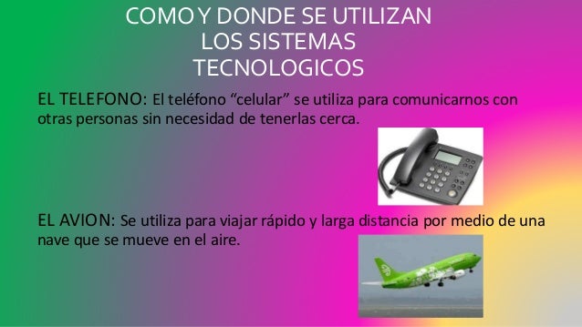 SISTEMAS TECNOLOGICOS