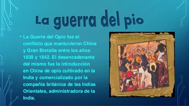 guerra del opio