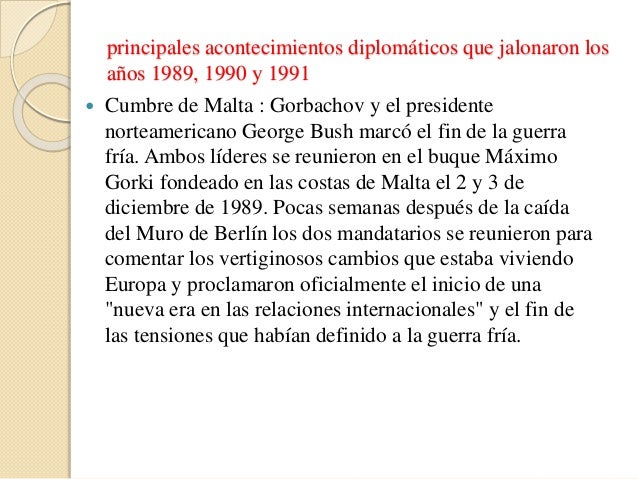 Carta De Paris Guerra Fria  O Soalan