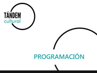 PROGRAMACIÓN 
 
