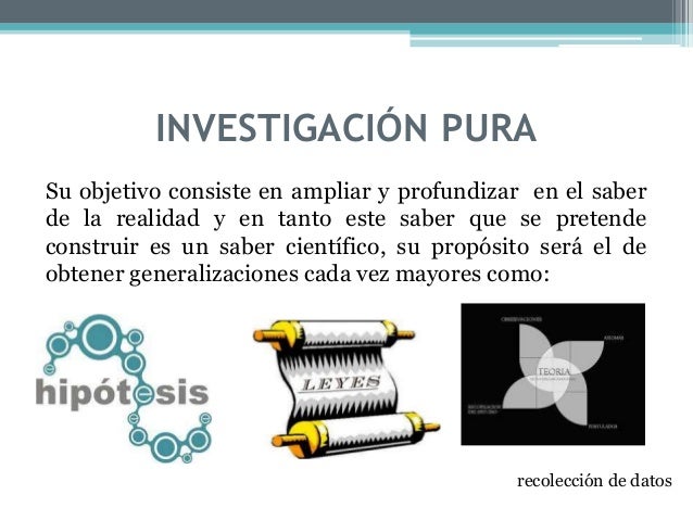 Tipos de Investigacion