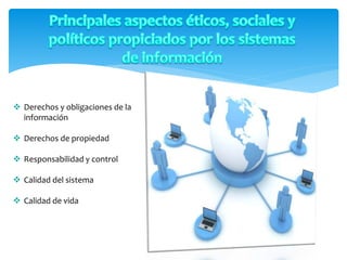 Aspectos éticos y legales asociados a la información digital