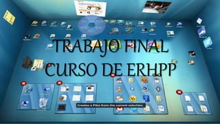 TRABAJO FINAL 
CURSO DE ERHPP 
 