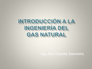 Ing. Ana Claudia Saavedra 
 
