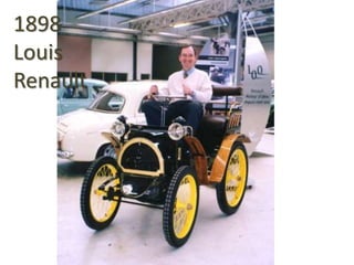 1898 
Louis 
Renault 
 