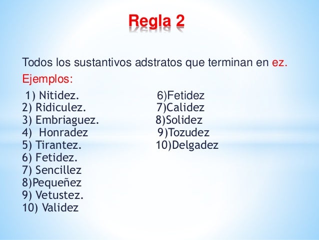 Uso de la z