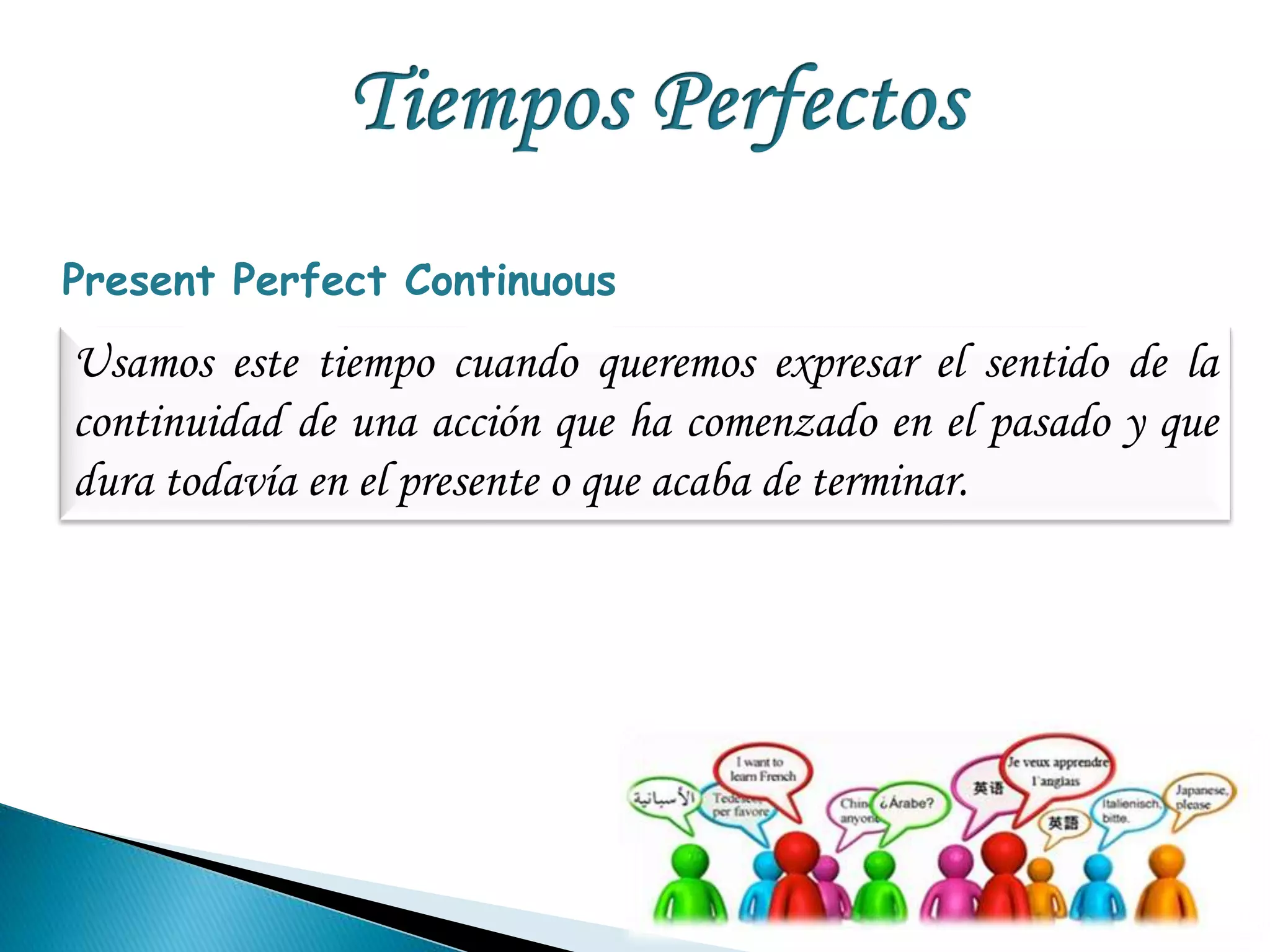 TIEMPOS PERFECTOS | PPTX