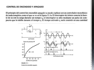 CONTROL DE ENCENDIDO Y APAGADO
 