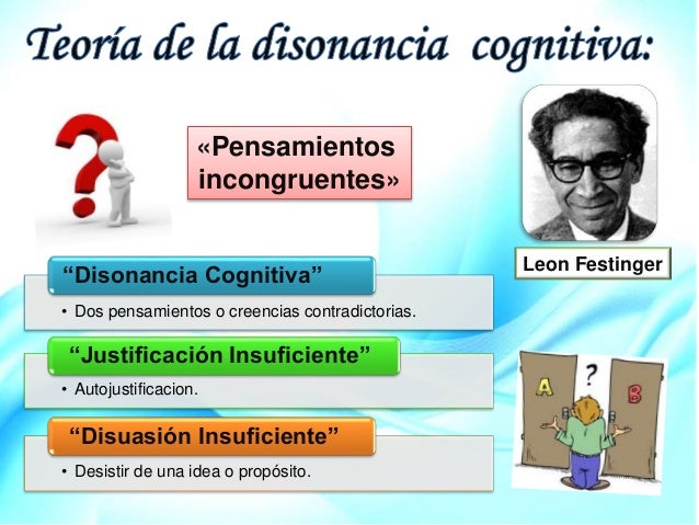 LEON FESTINGER TEORIA DE LA DISONANCIA COGNITIVA PDF