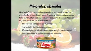 Los nutrientes: La vitamina D