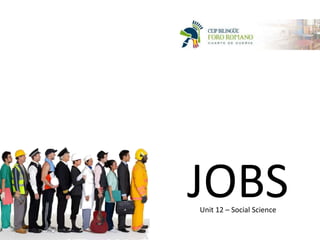 JOBSUnit 12 – Social Science
 