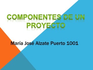 María José Alzate Puerto 1001
 