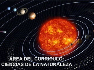 ÁREA DEL CURRICULO:
CIENCIAS DE LA NATURALEZA