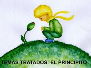 TEMAS TRATADOS: EL PRINCIPITO