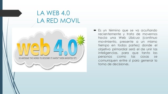 LA WEB 4.0 Y 5.0