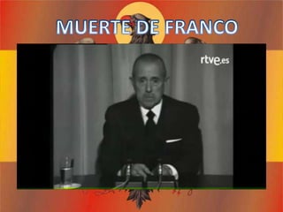 La Dictadura Militar de Francisco Franco (1939-1975).