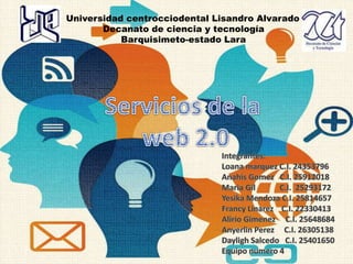 Universidad centrocciodental Lisandro Alvarado
Decanato de ciencia y tecnología
Barquisimeto-estado Lara
 