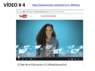 VÍDEO FINAL
https://www.youtube.com/watch?v=3_3XKefLsigVÍDEO # 4
 