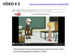 VÍDEO # 3
https://www.youtube.com/watch?v=a9zSd5Gs6MwVÍDEO # 3
 