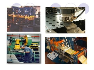 Presentación de proceso de troquelado y estampado