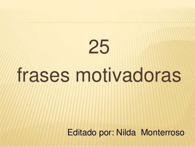 Frases Motivadoras