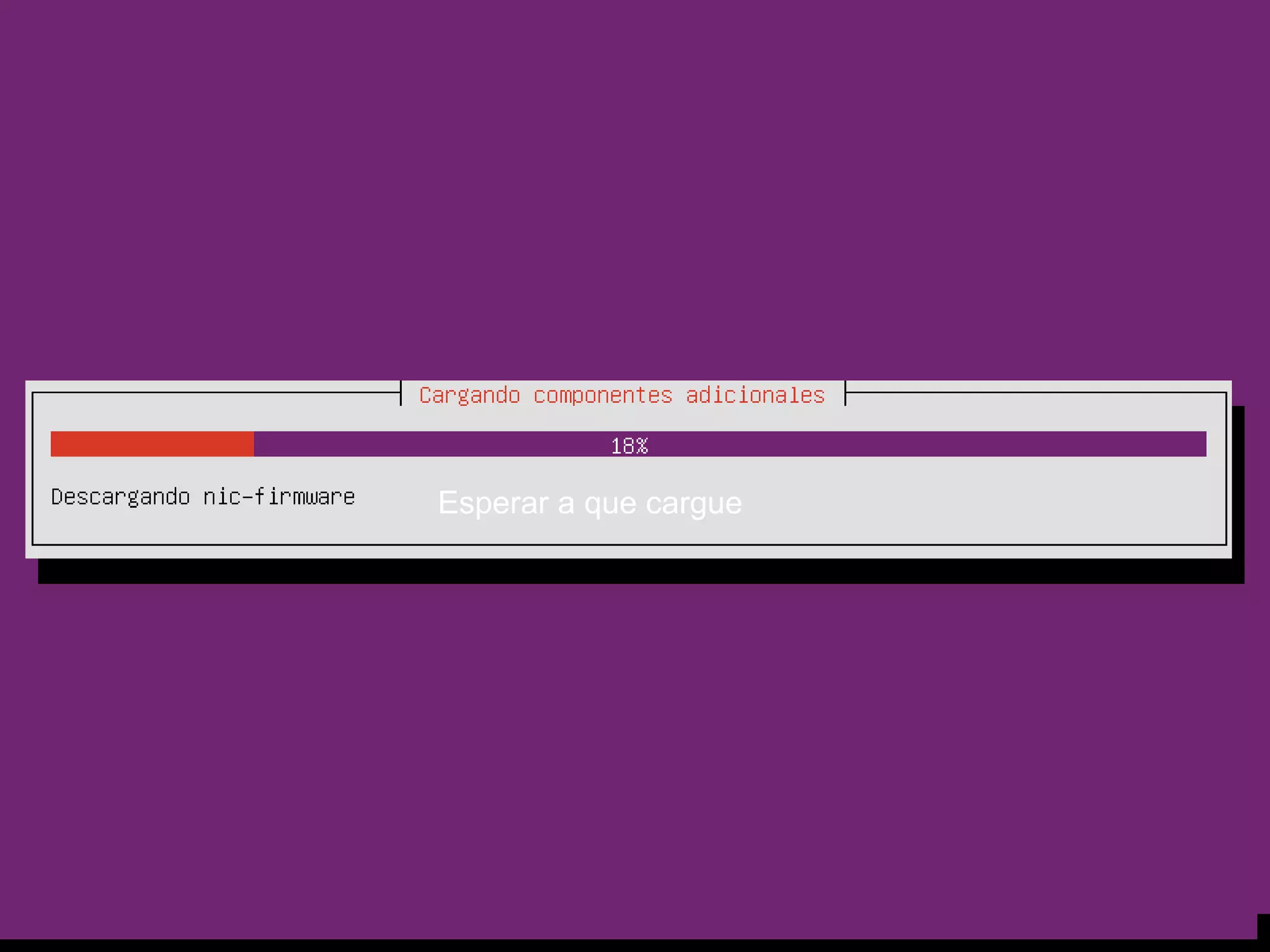 Esperar a que cargue
 