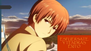 ESFUERSATE
Y TENDRÁS
ÉXITO