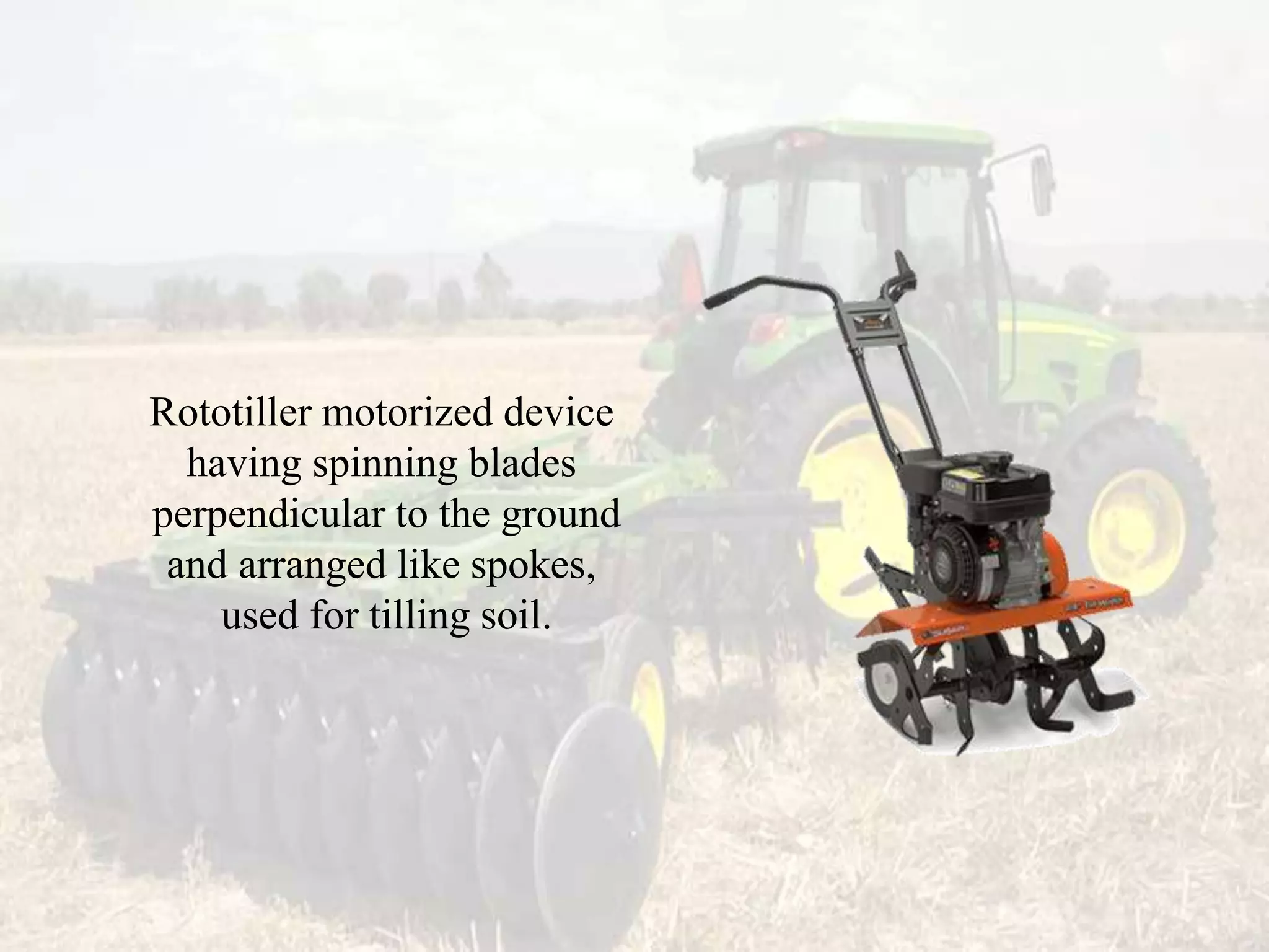 Soil Preparation: Tools and Implements | PPTX