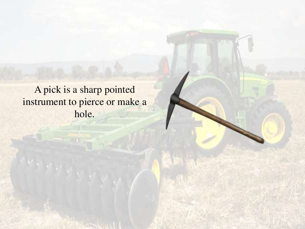 Soil Preparation Tools and Implements