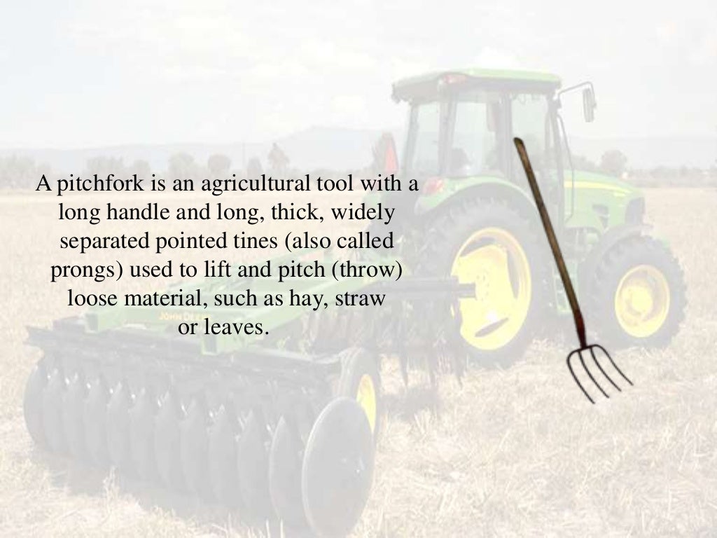 Soil Preparation Tools and Implements