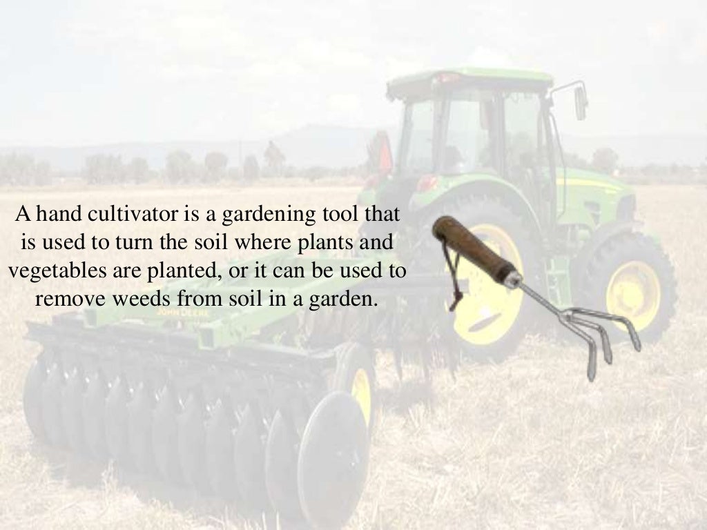 Soil Preparation Tools and Implements