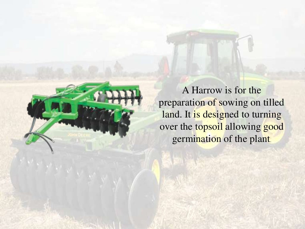 Soil Preparation Tools and Implements