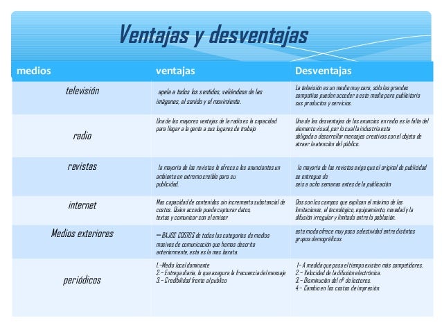 medios publicitarios