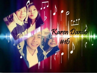 Karen Danilo
#16
 