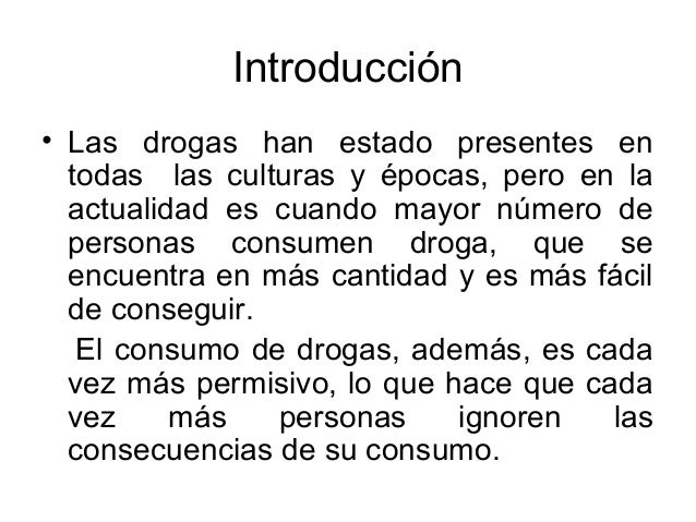 Una didáctica de las drogas