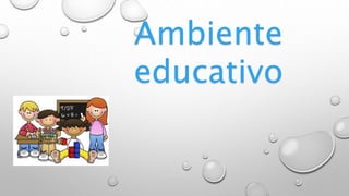 Ambiente
educativo
 