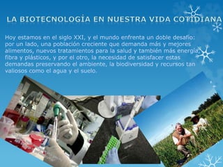 la biotecnologia