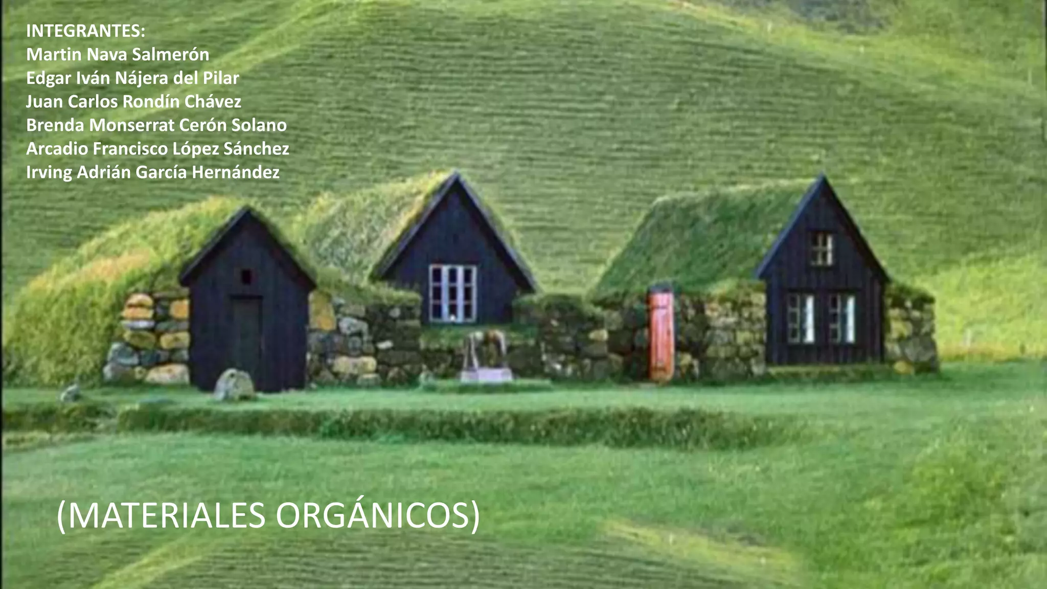 materiales organicos | PPTX