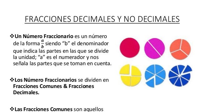 Números Fraccionarios