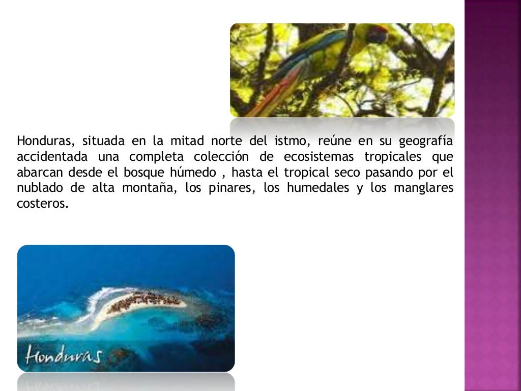 Reservas Biologicas de Honduras