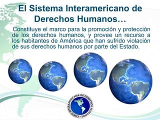 Sistema Interamericano de Derechos Humanos | PPTX