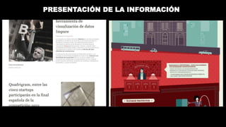 PRESENTACIÓN DE LA INFORMACIÓN