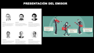 PRESENTACIÓN DEL EMISOR