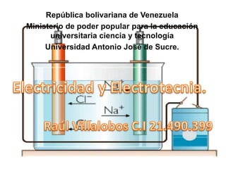 República bolivariana de Venezuela
Ministerio de poder popular para la educación
universitaria ciencia y tecnología
Universidad Antonio José de Sucre.
 