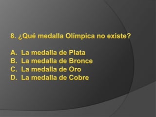 prueba de cultura general 