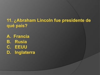 prueba de cultura general 
