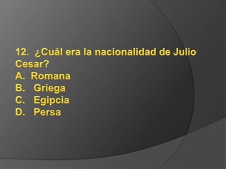 prueba de cultura general 